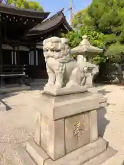 荒井神社の狛犬