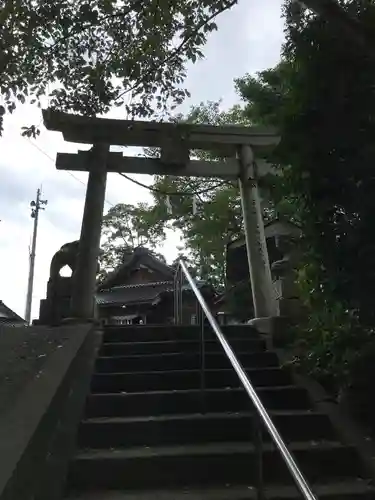 机﨑神社の鳥居