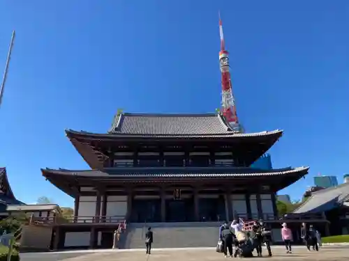 増上寺の本殿