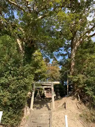 鹿原神社の鳥居