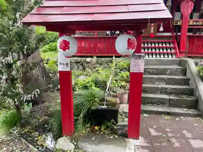 鹿角八坂神社の手水舎