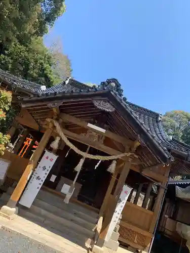 日吉神社の本殿・本堂