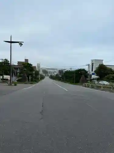 函館護國神社の景色