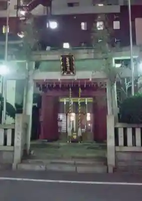 笠間稲荷神社 東京別社の鳥居