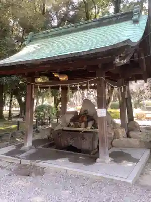 豊國神社の手水舎