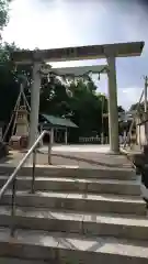 猪子石神明社の鳥居