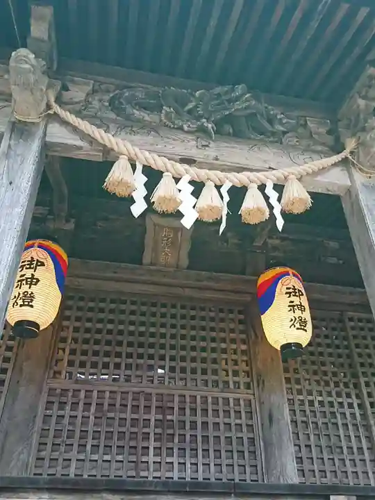 久久比神社の本殿・本堂