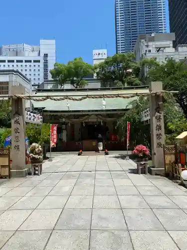 露天神社（お初天神）の鳥居