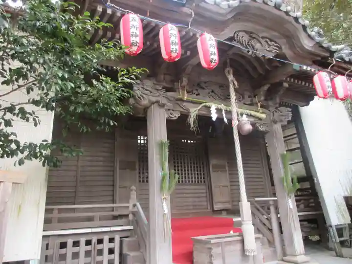 五所神社の本殿・本堂