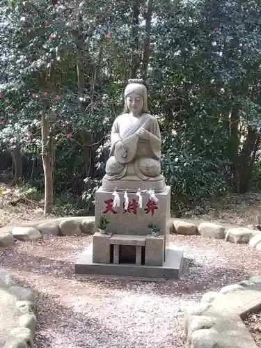 十社神社の像