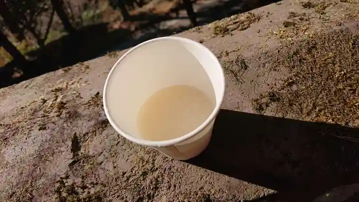 唐澤山神社の食事