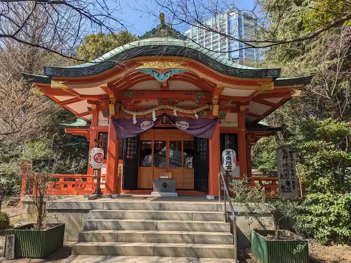 芝東照宮の本殿・本堂