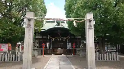 中道八阪神社の本殿・本堂