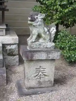 三輪坐恵比須神社の狛犬