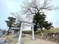 押付八劔神社の鳥居