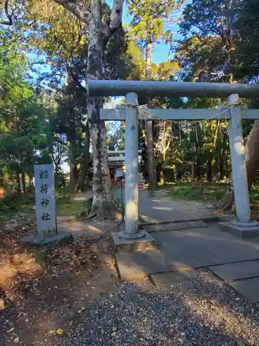 息栖神社の鳥居