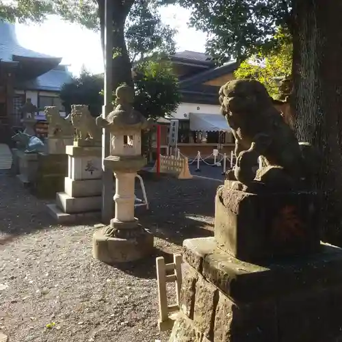 町田天満宮の狛犬