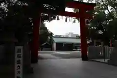 開口神社の鳥居