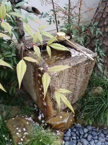 中山寺の手水舎