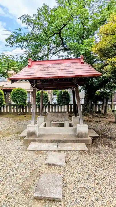 十二所神社の手水舎
