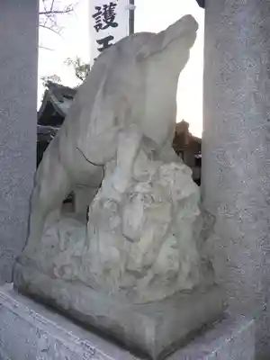 護王神社の狛犬