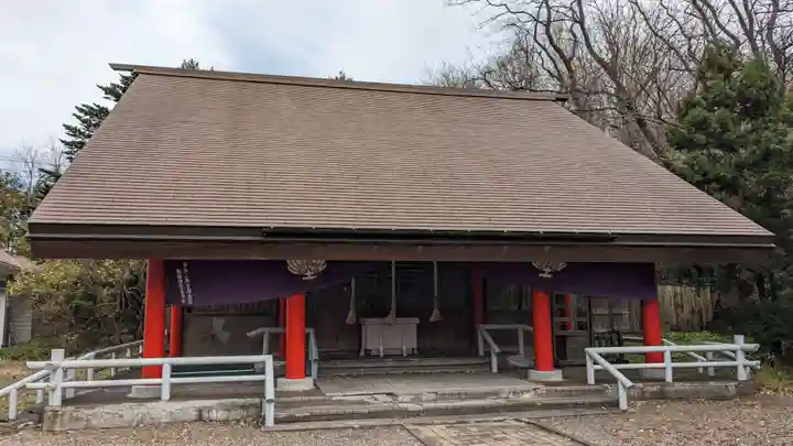 輪西神社の本殿・本堂