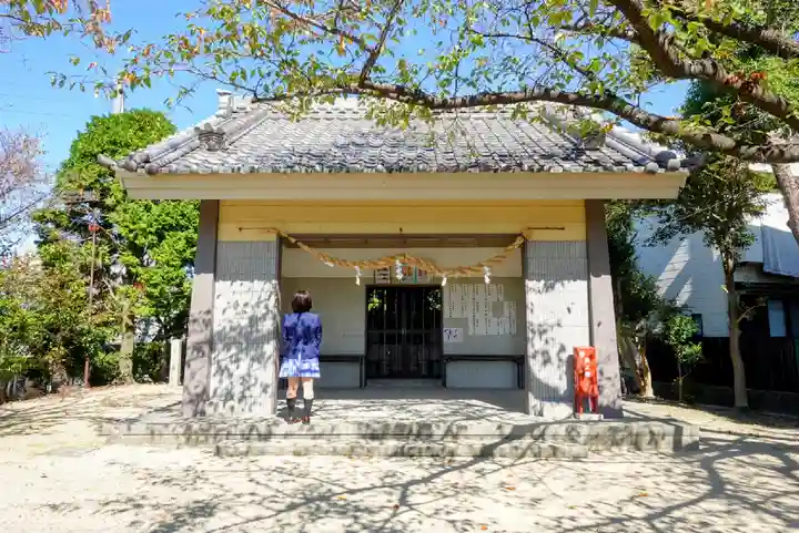 梶田神社の本殿・本堂