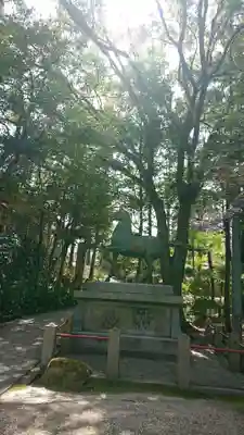 六所神社の狛犬