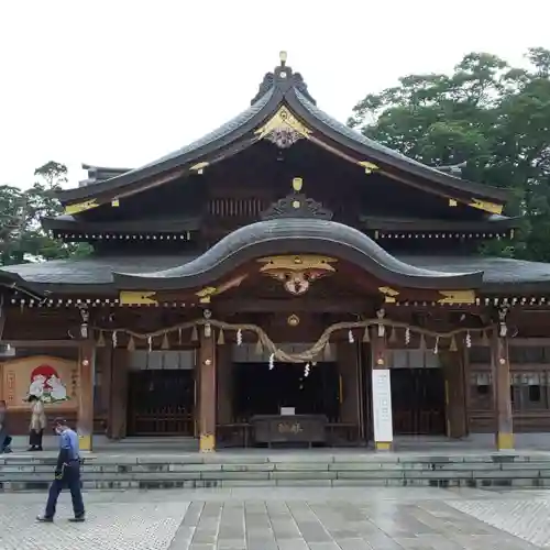 竹駒神社の本殿