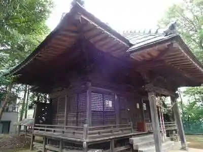 平川神社の本殿