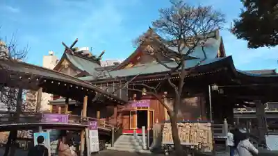 湯島天満宮の本殿・本堂