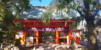 葛飾八幡宮の山門・神門