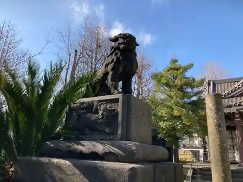 若宮八幡宮 の狛犬