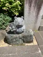 中野沼袋氷川神社の像