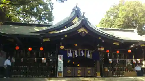 検見川神社の本殿・本堂