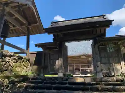 顕海寺の山門・神門