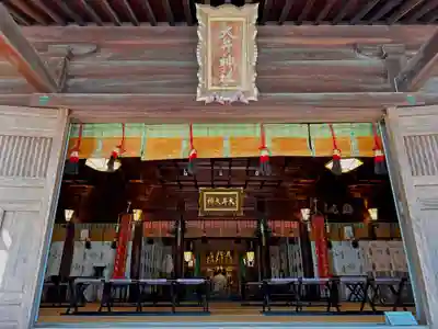 大井神社の本殿・本堂