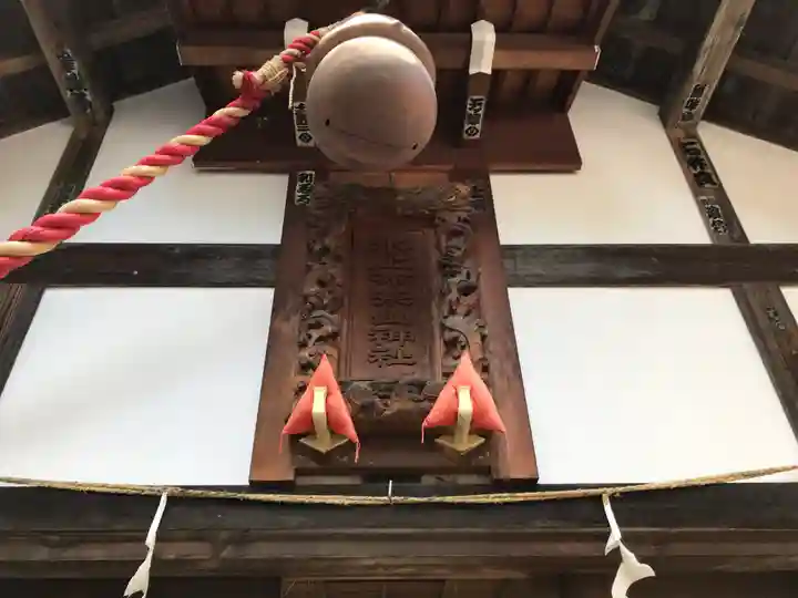 水上布奈山神社(長野県)