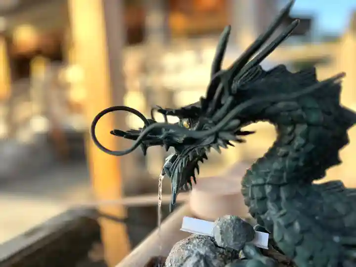 湯島天満宮(長野分社)の手水舎