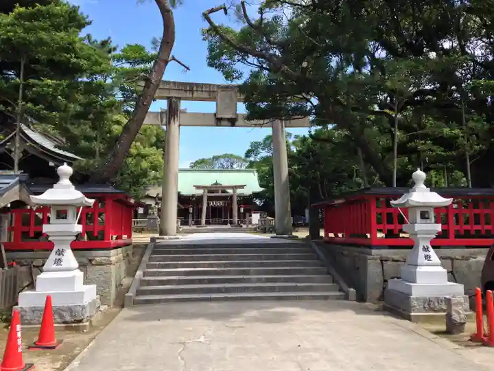 唐津神社の鳥居