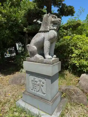 比佐豆知神社の狛犬