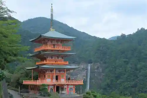 青岸渡寺の自然
