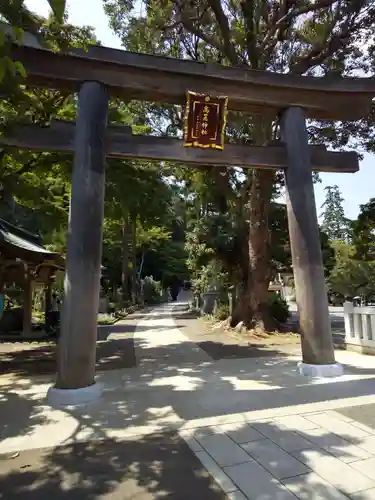 高麗神社の鳥居