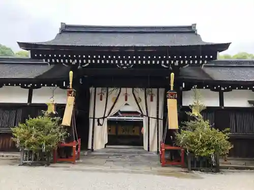 賀茂御祖神社（下鴨神社）の山門