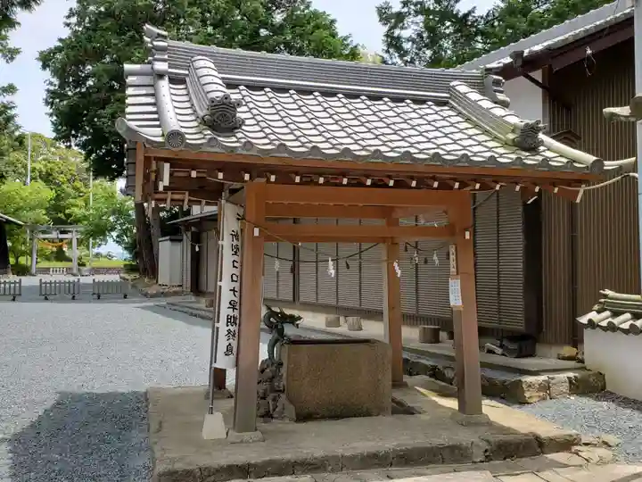 八幡宮(八幡町)の手水舎