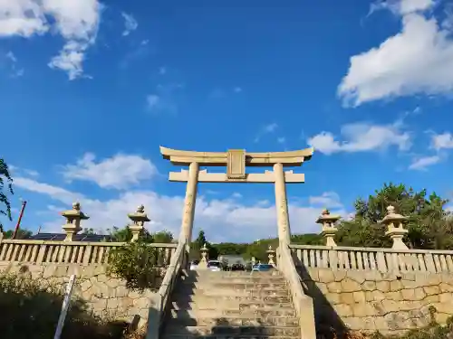 伊和都比売神社の鳥居