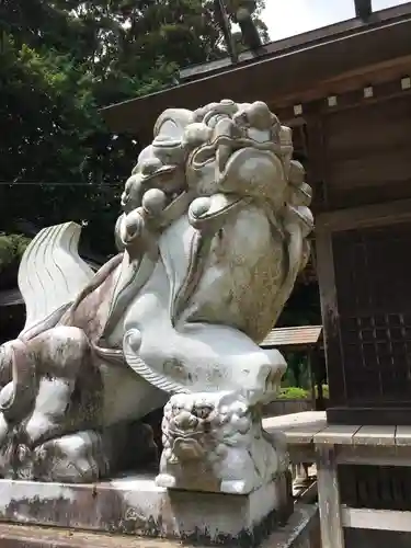 莫越山神社の狛犬