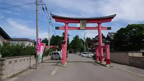 猿賀神社の鳥居