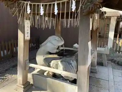 調神社の手水舎