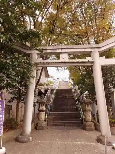 北谷稲荷神社の鳥居